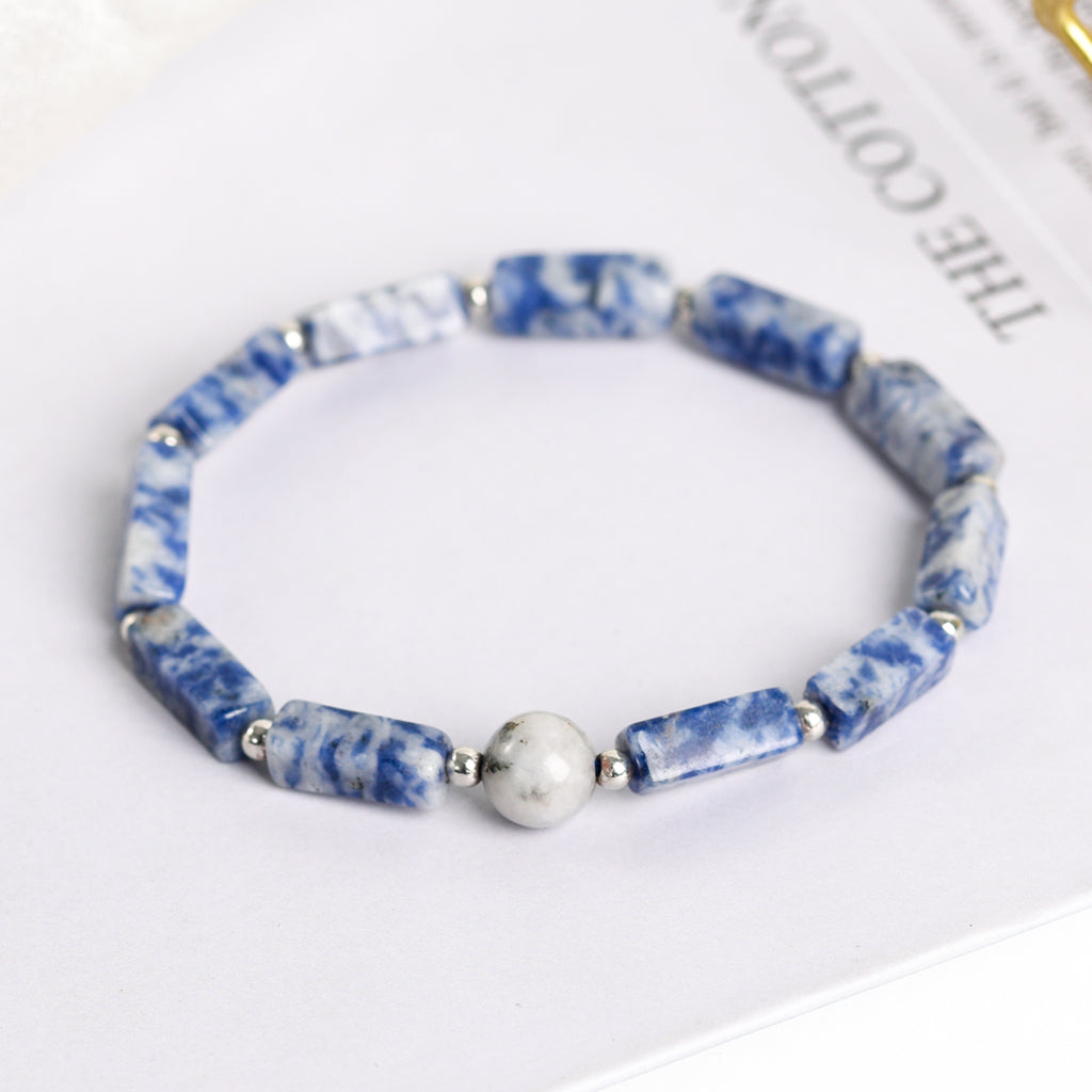 Long square bracelet