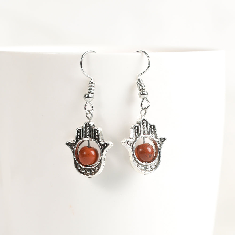 Halloween beads earrings