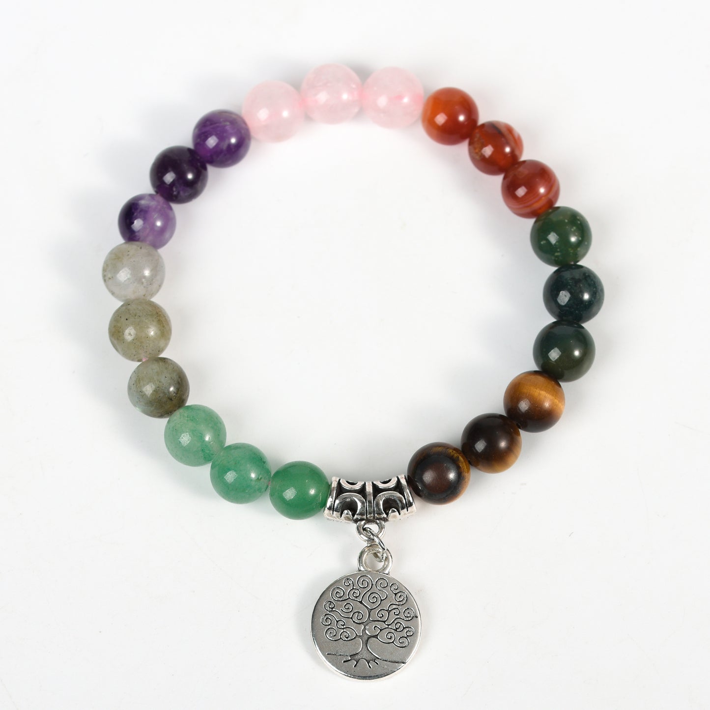 Seven chakra bracelet