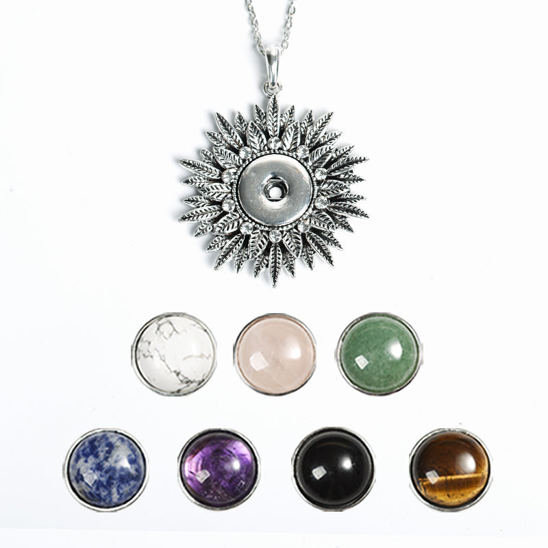 7 in 1 metal pendant