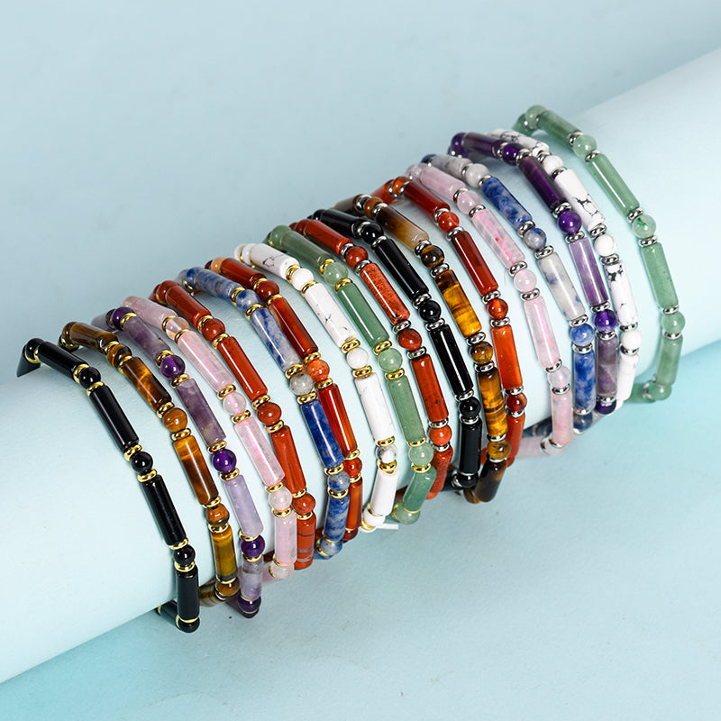 Round tube bracelet