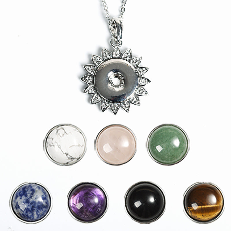 7 in 1 metal pendant