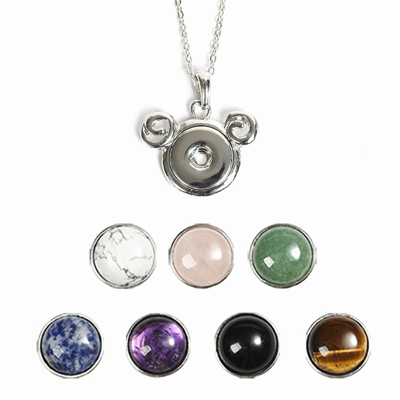 7 in 1 metal pendant