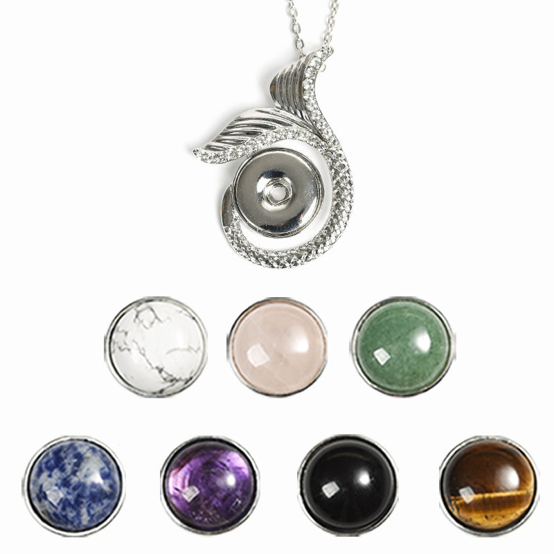 7 in 1 metal pendant