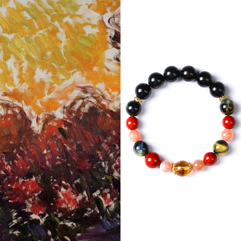 Claude Monet "The Garden at Giverny" Bracelet