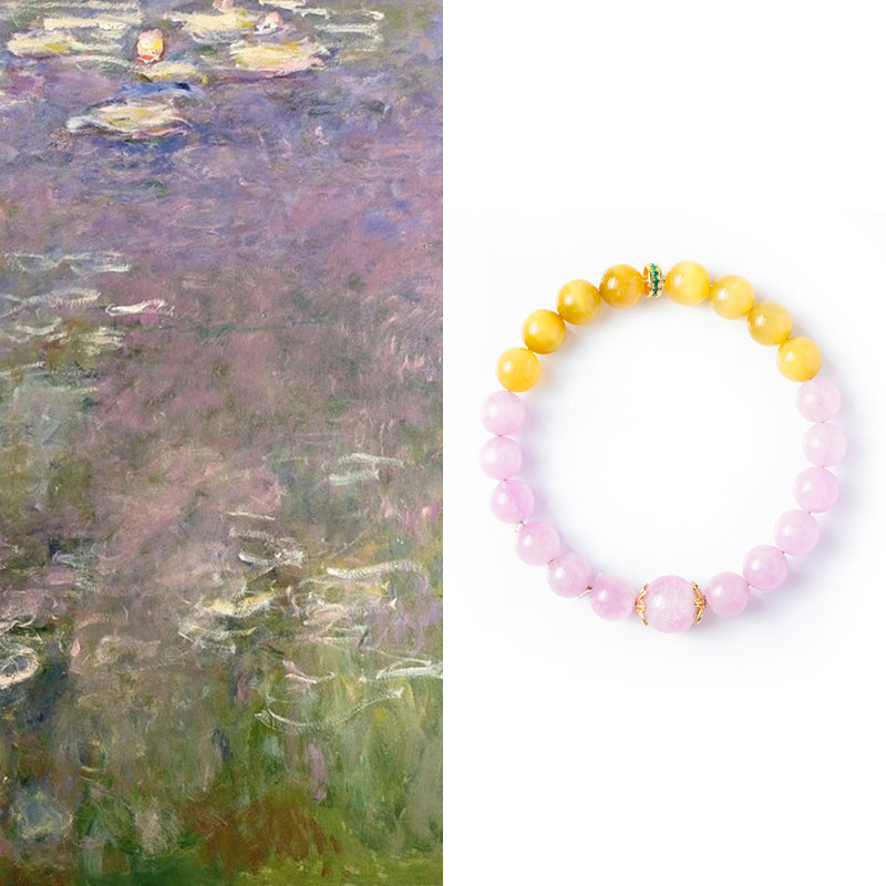 Claude Monet "Water Lilies" Bracelet