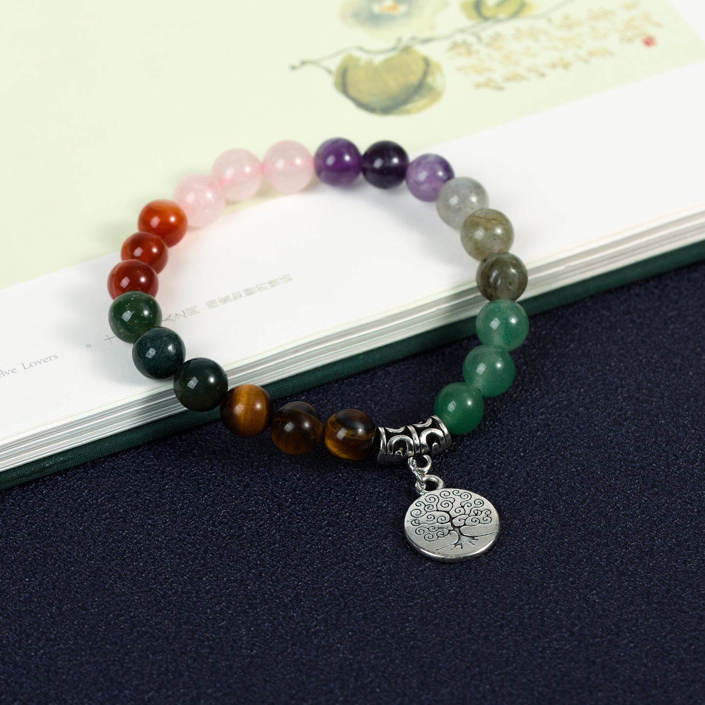 Seven chakra bracelet