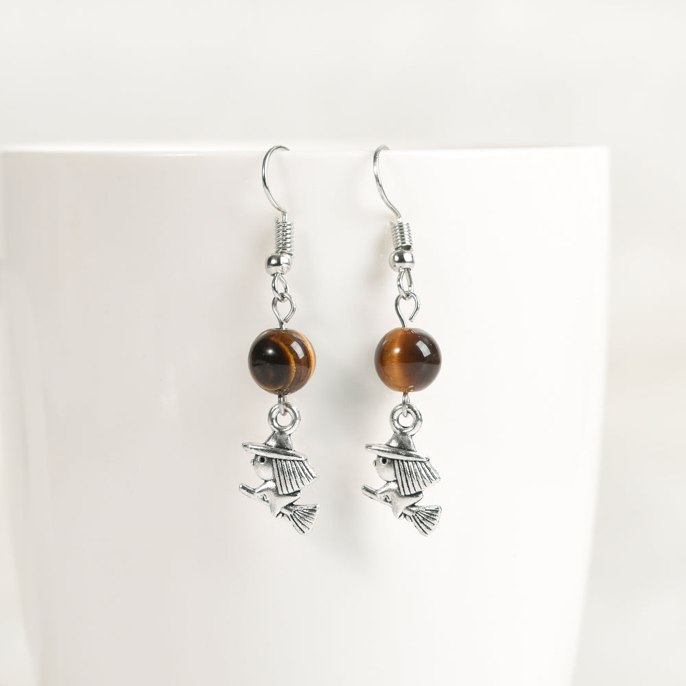 Halloween beads earrings