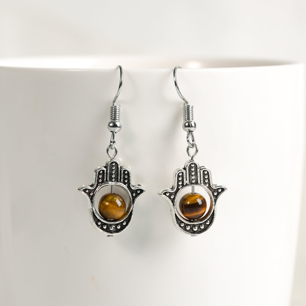 Halloween beads earrings