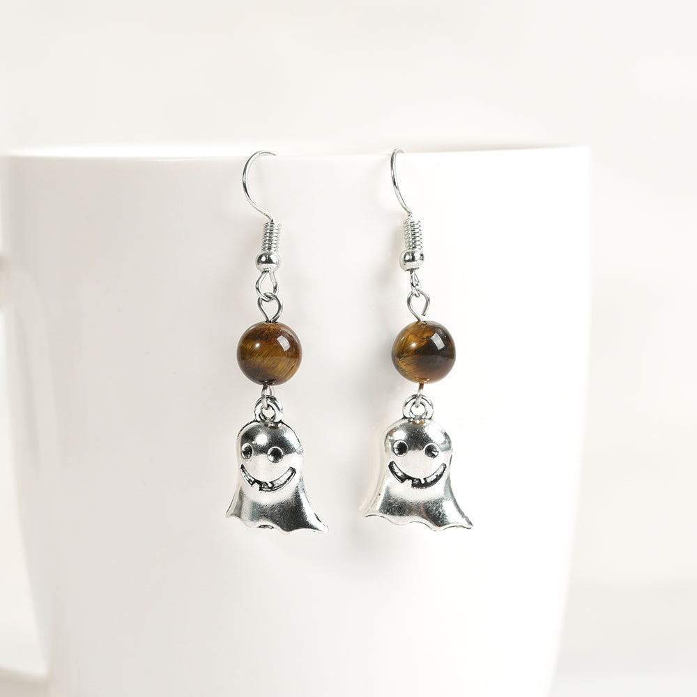 Halloween beads earrings