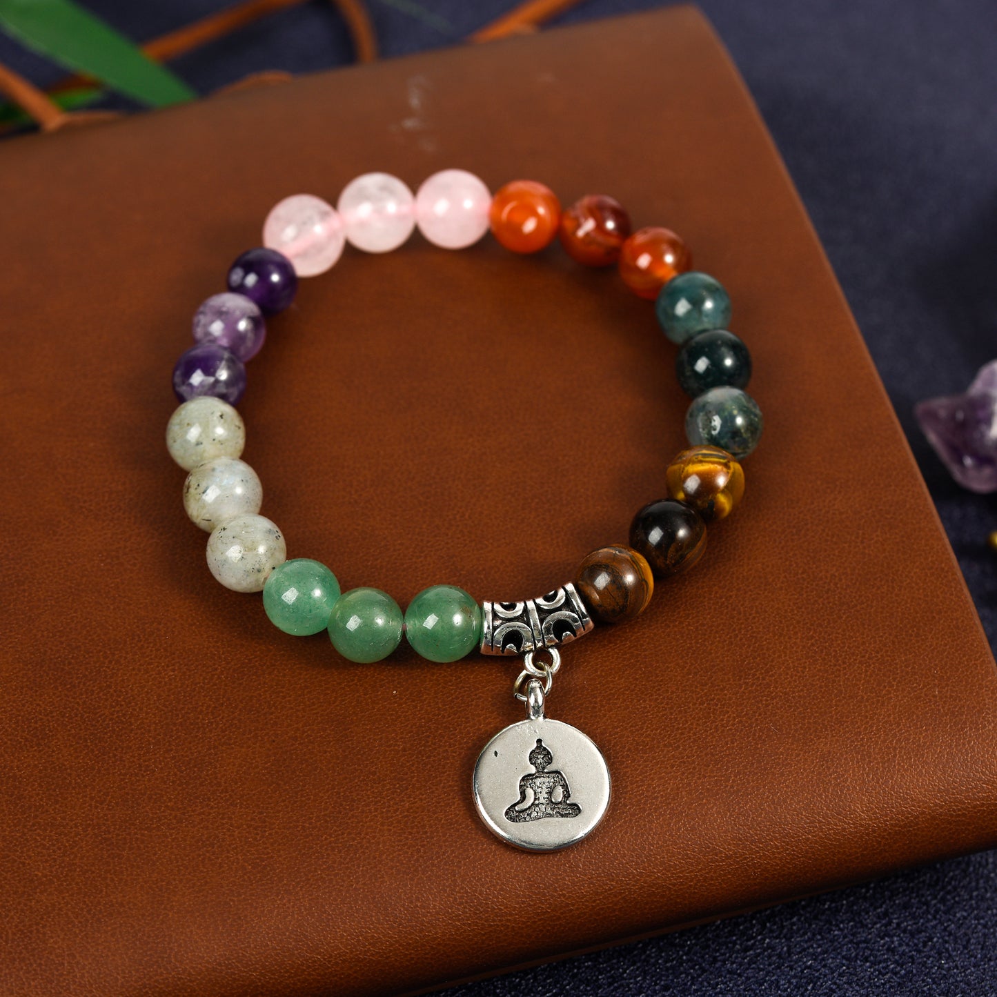 Seven chakra bracelet