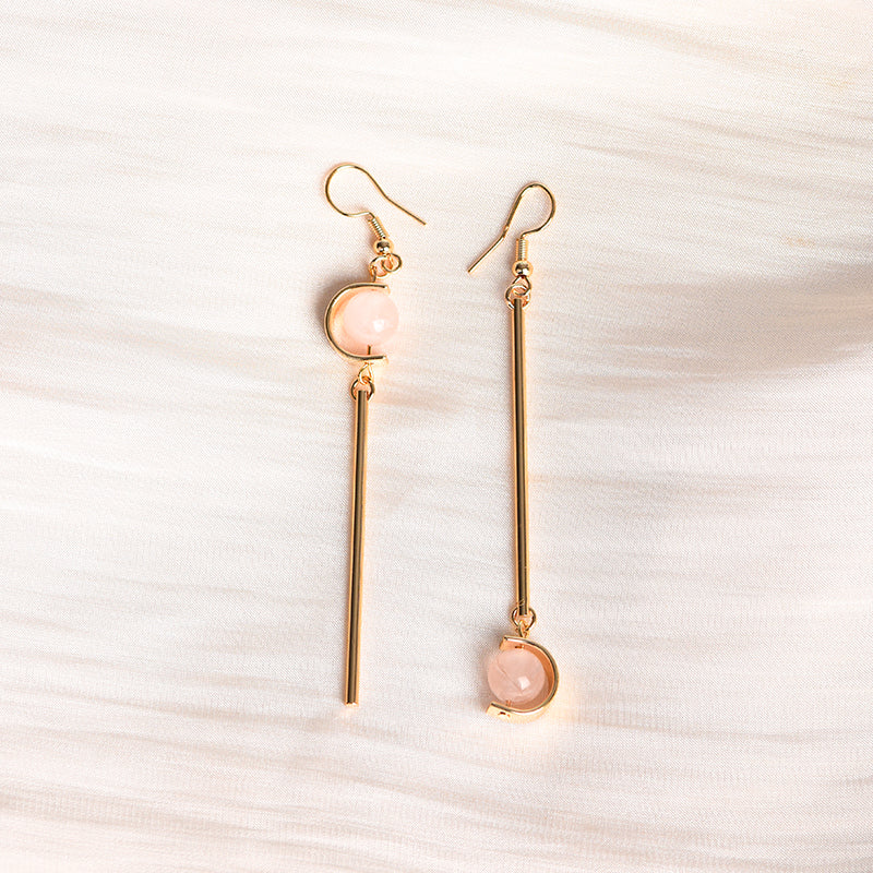 Moon wand earrings