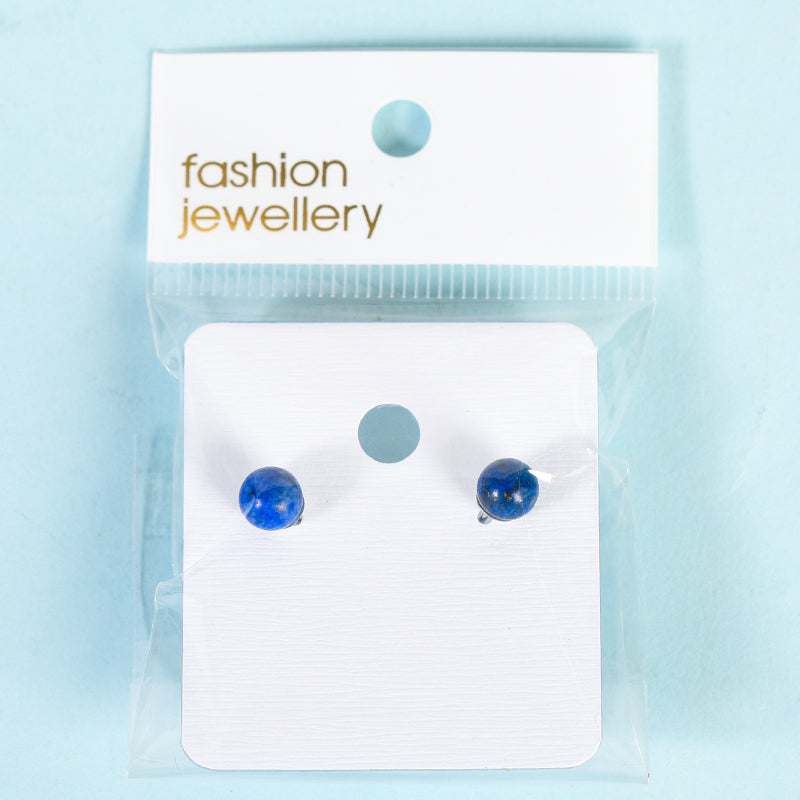 Beads earrings(6mm)