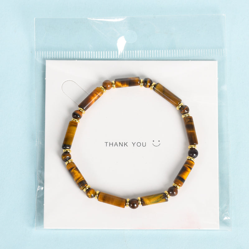 Round tube bracelet