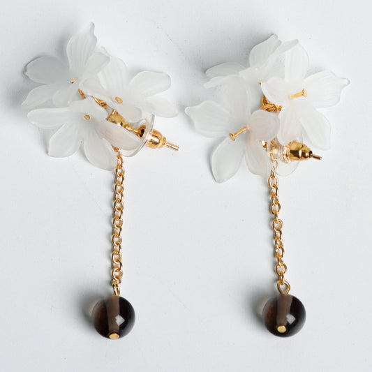 Gardenia earrings