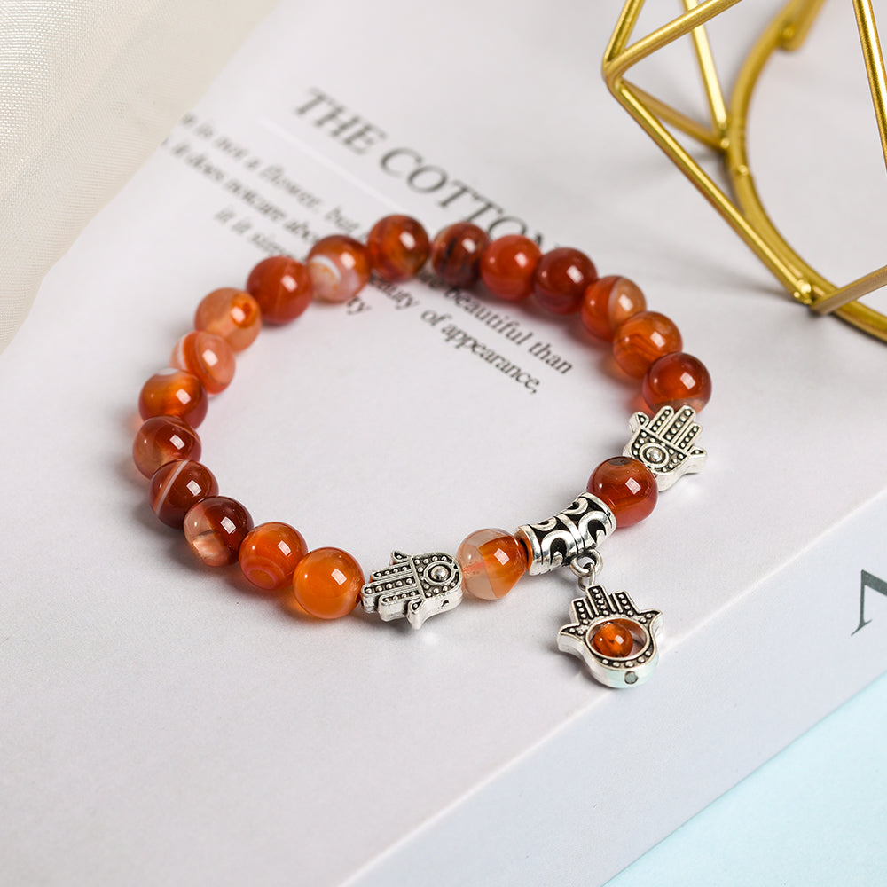 Hamsa hand bracelet