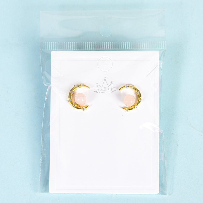 Moon earrings