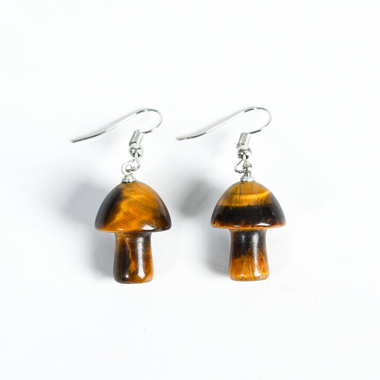 Mushroom earrings