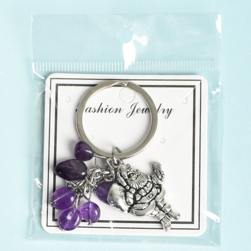 Grape Christmas keychain