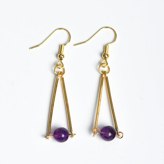 Double hanging earrings