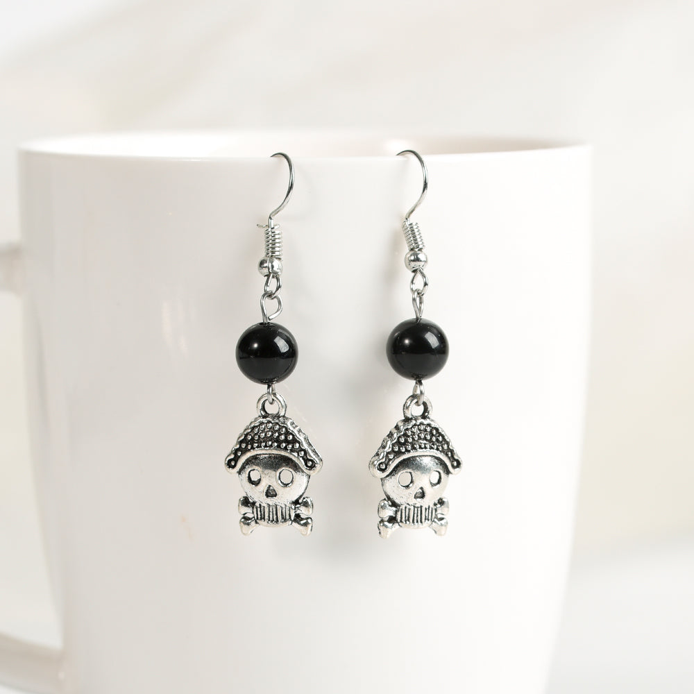 Halloween beads earrings