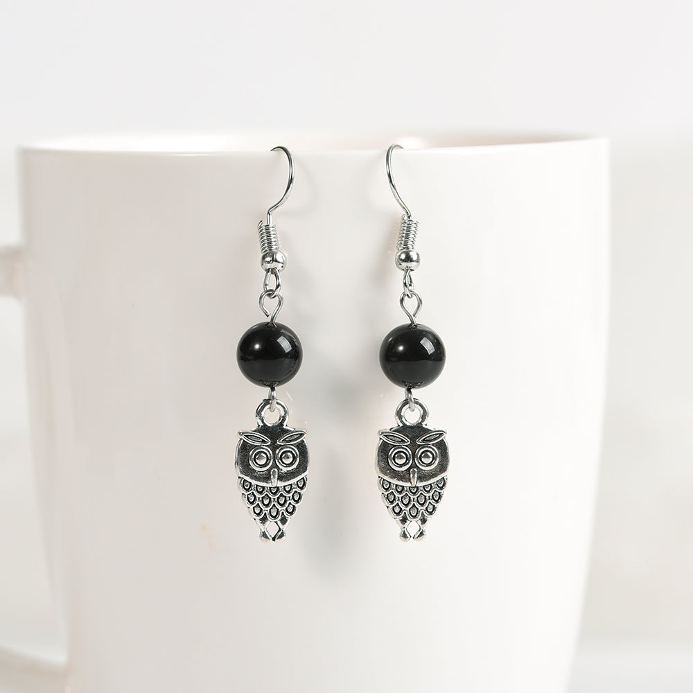 Halloween beads earrings