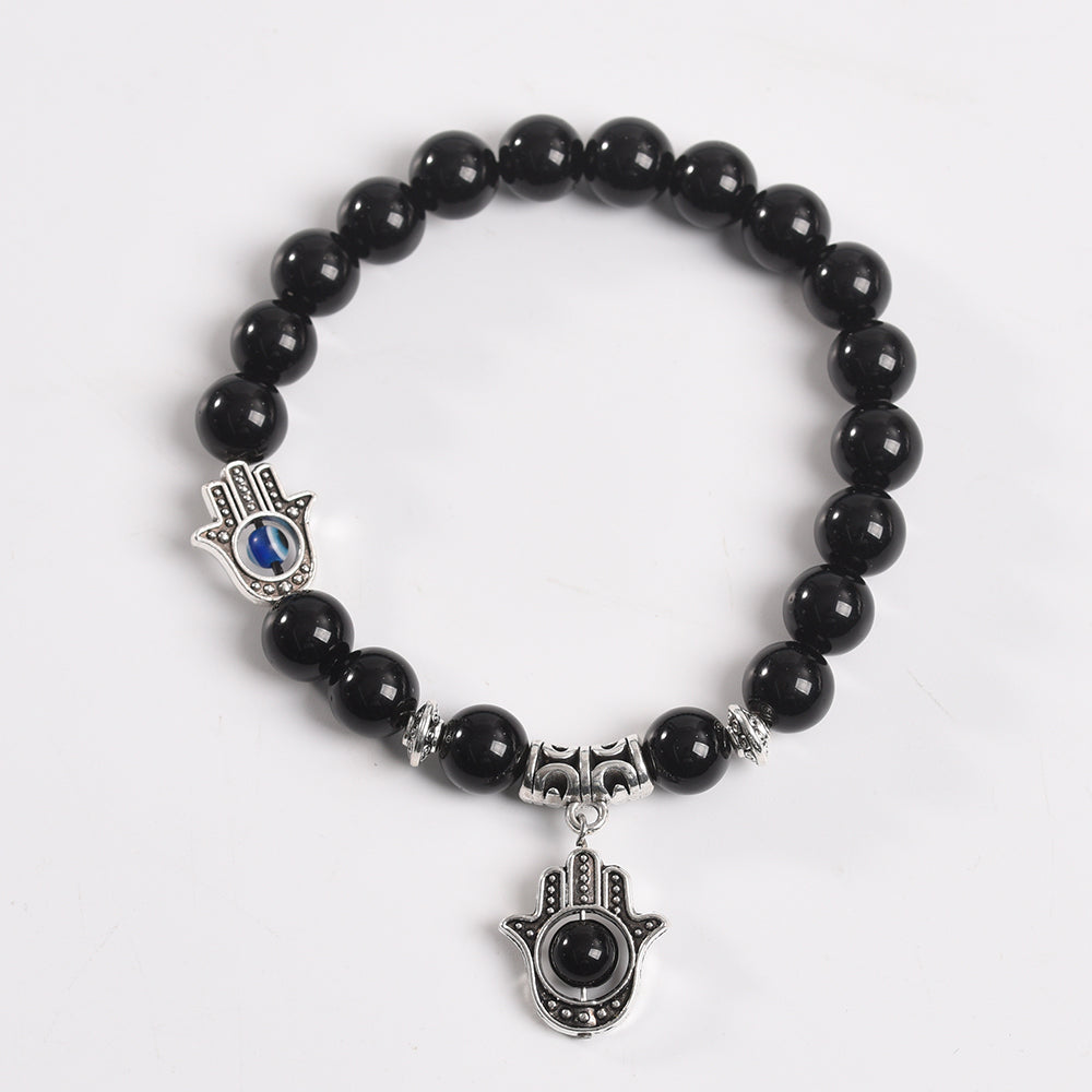 Hamsa hand bracelet