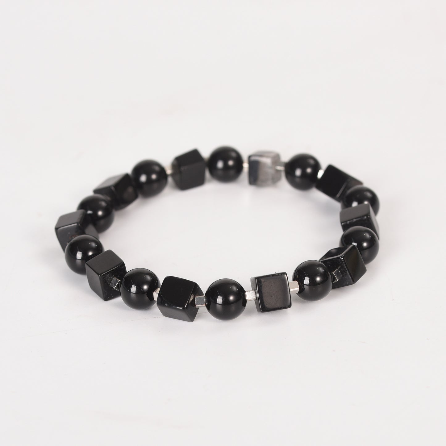 Cube with beads bracelet