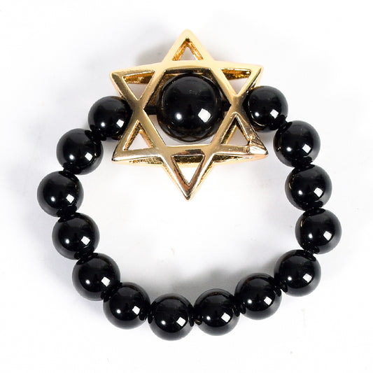 Hexagram ring