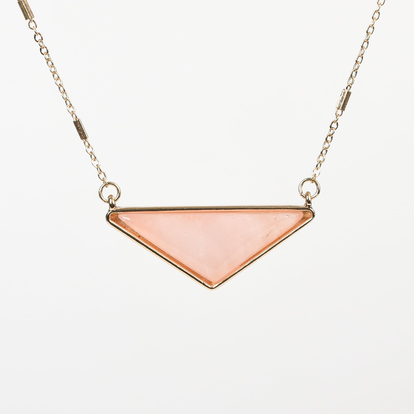 Triangle pendant(edge gilded)