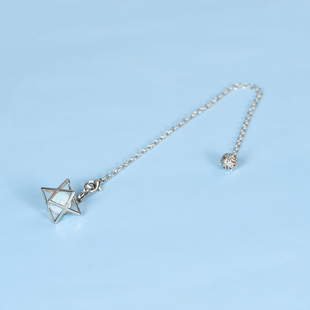 Metal merkaba Pendulum