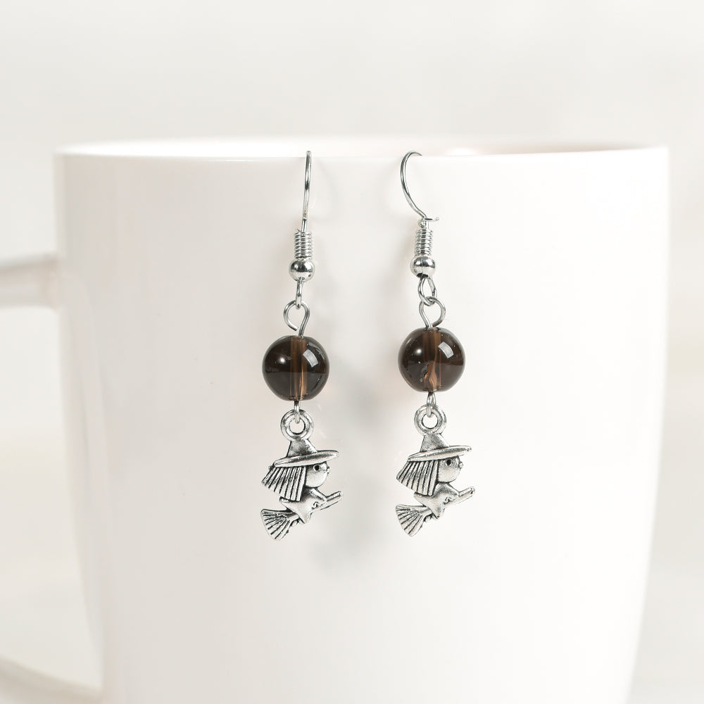 Halloween beads earrings