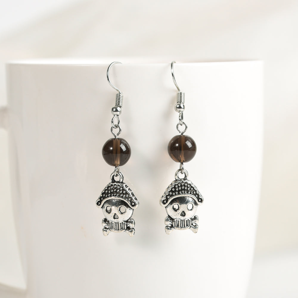 Halloween beads earrings