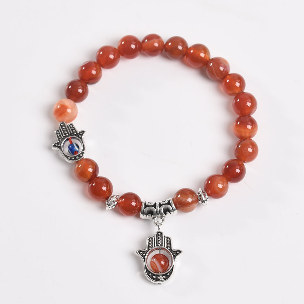 Hamsa hand bracelet