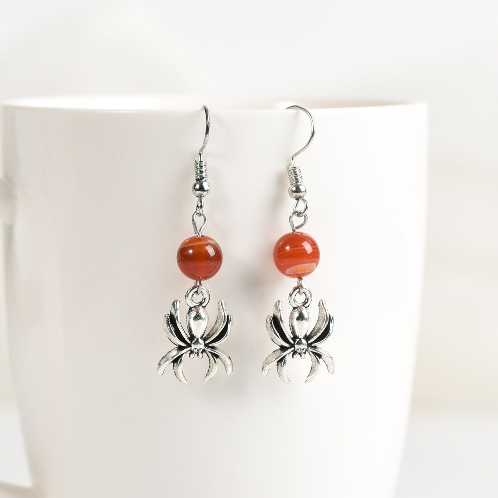 Halloween beads earrings