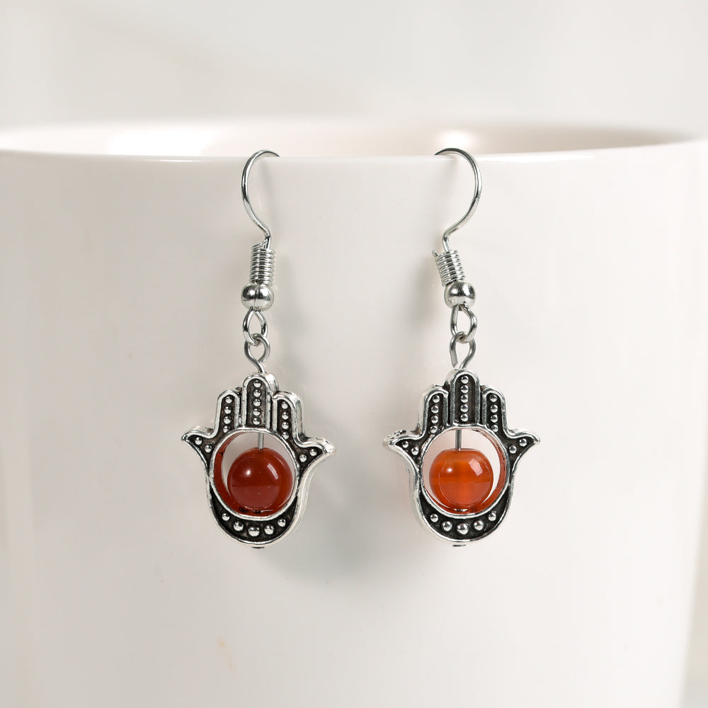 Halloween beads earrings