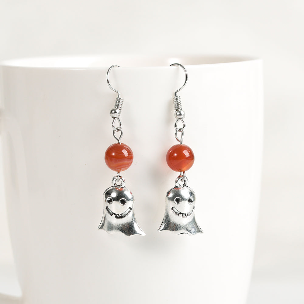 Halloween beads earrings