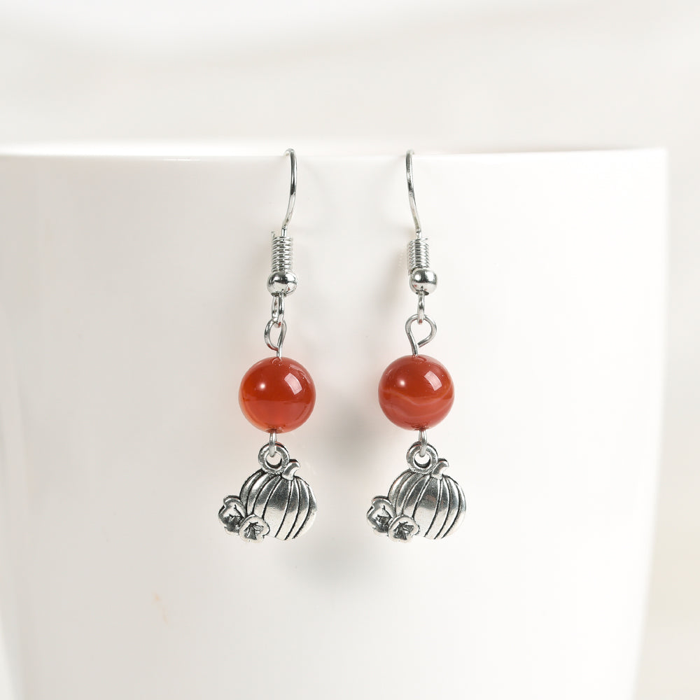 Halloween beads earrings