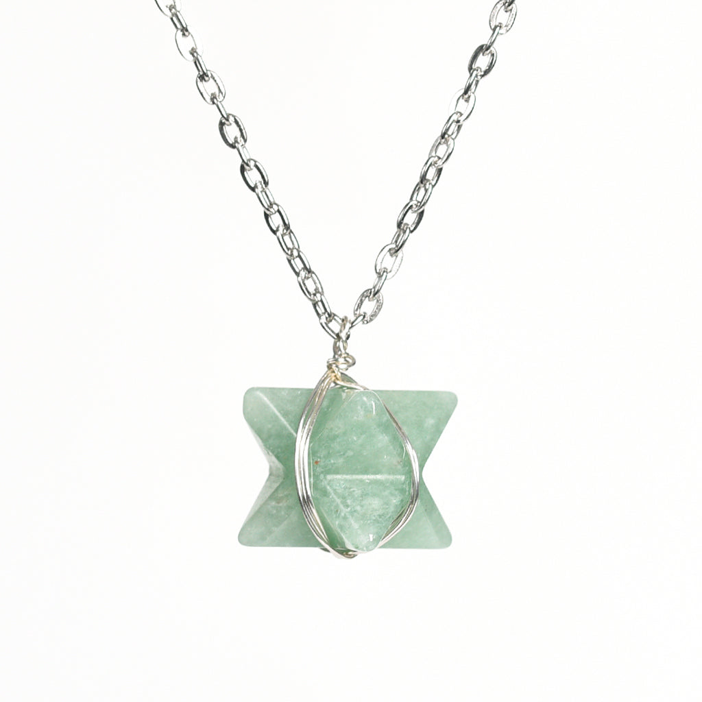 Merkaba pendant(wire wrapped)