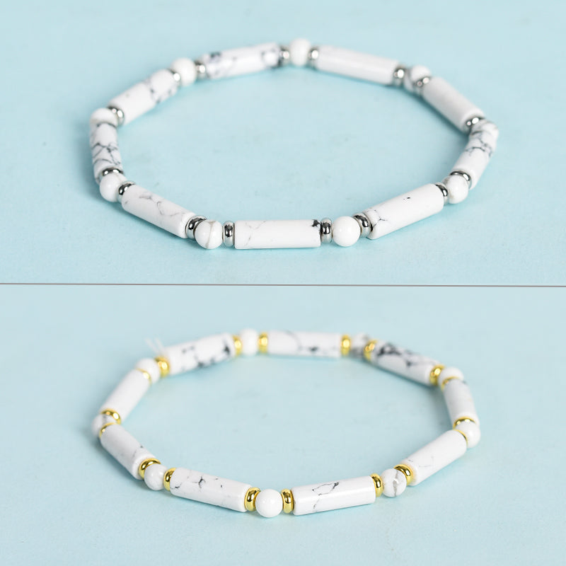 Round tube bracelet