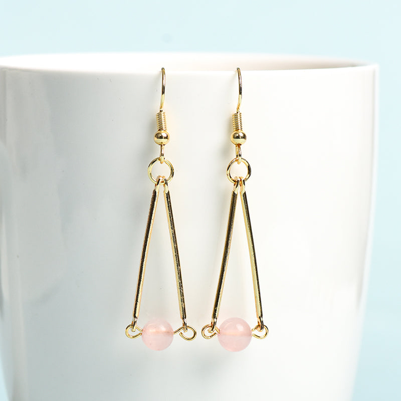 Double hanging earrings