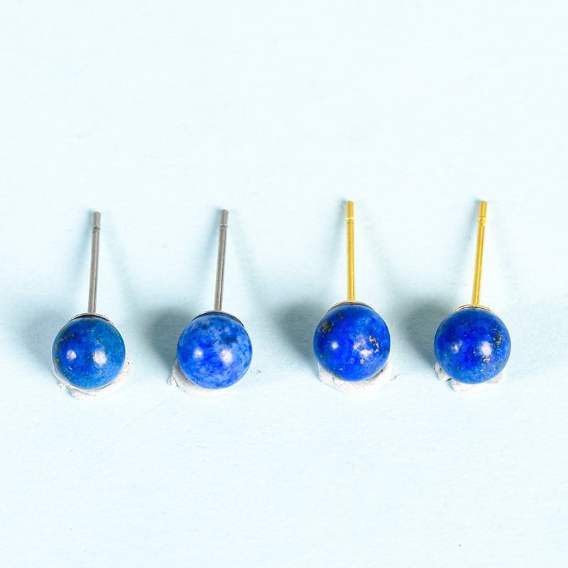 Beads earrings(6mm)