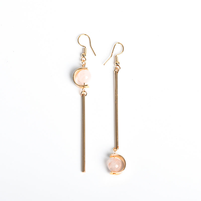 Moon wand earrings