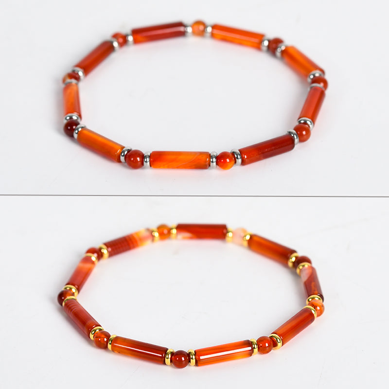 Round tube bracelet