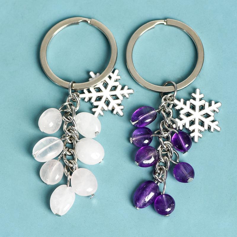 Grape Christmas keychain