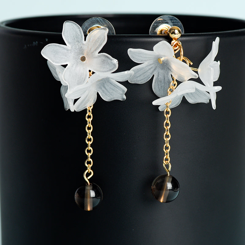 Gardenia earrings