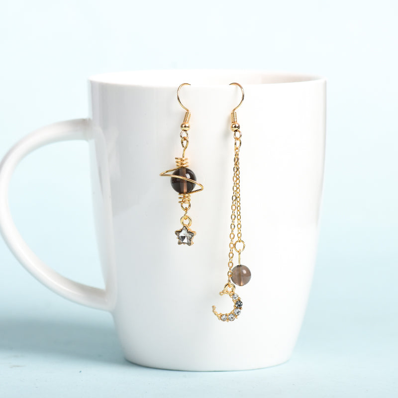 Solar system earrings