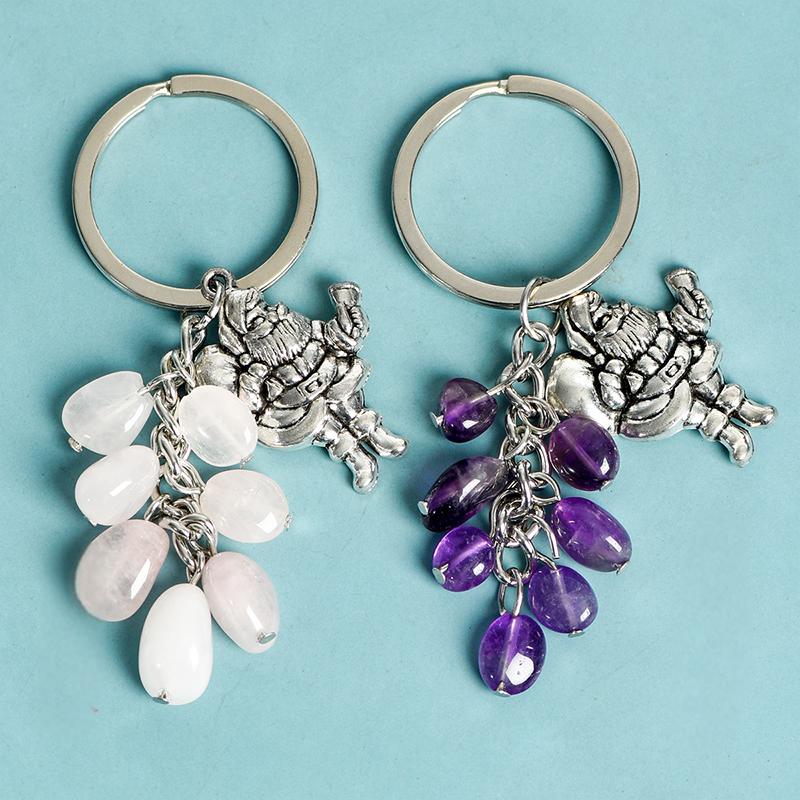 Grape Christmas keychain