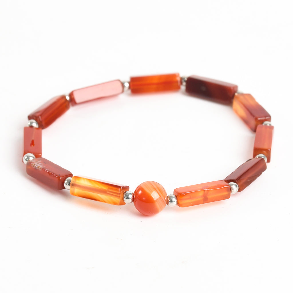 Long square bracelet