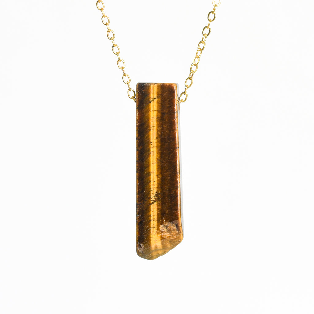 Crystal bar pendant(drill through)